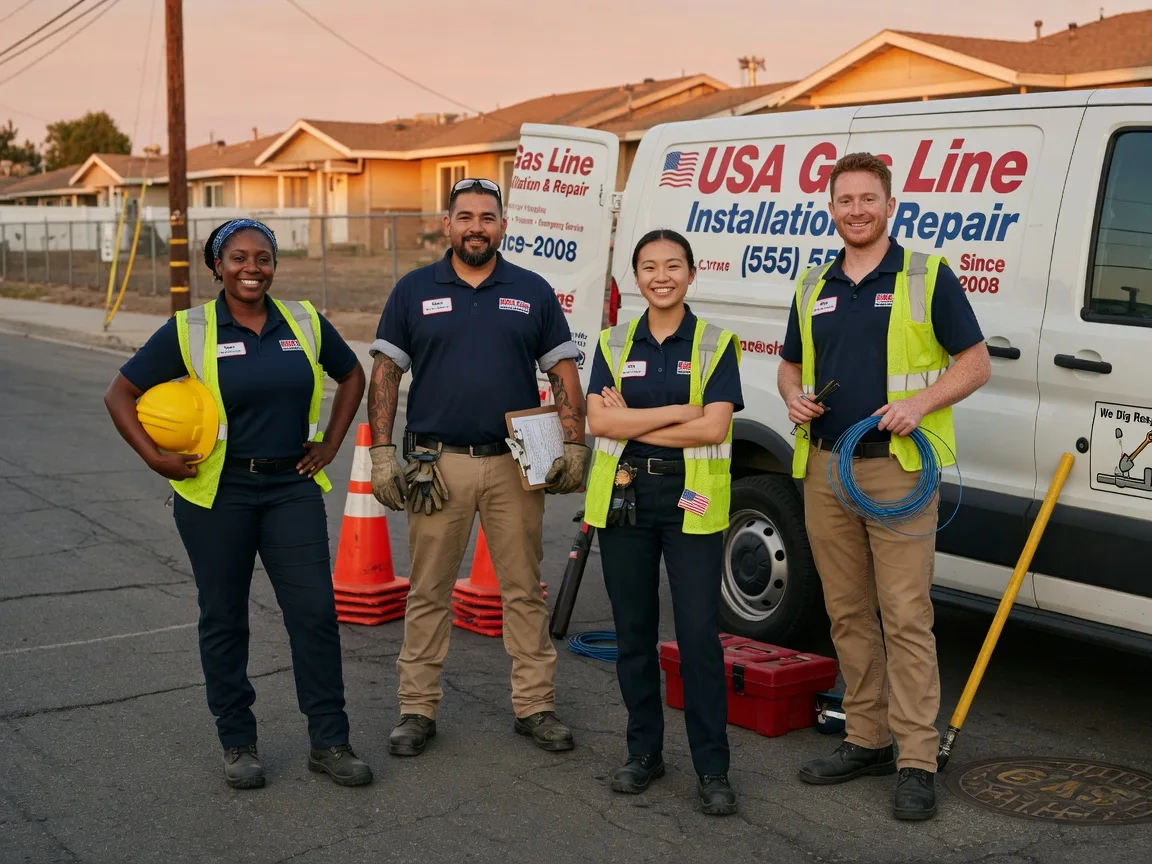 Gas Line Installation company in Albany, TX